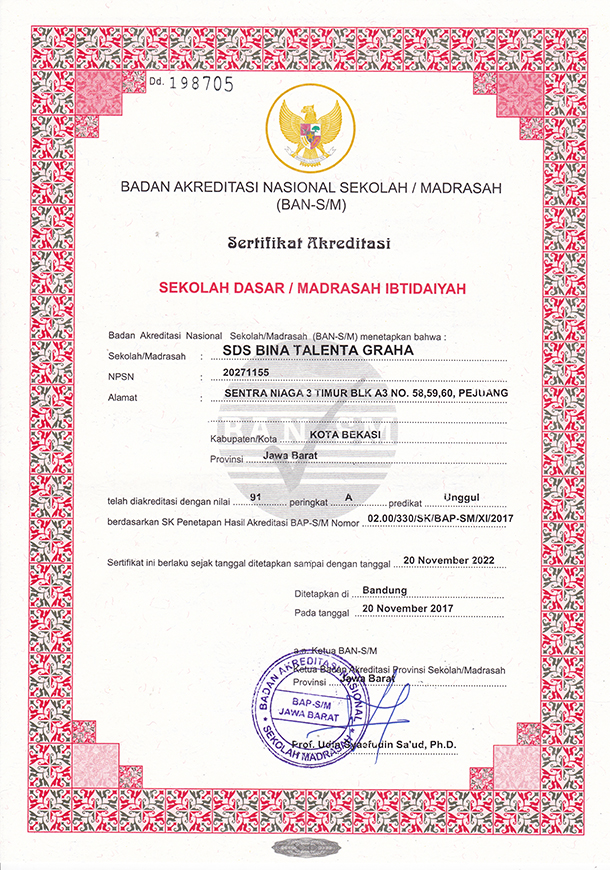 Akreditasi SD